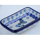 Bunzlau sushi soja/ tapas schaaltje 9,5 cm * C20-1938 vlinder *