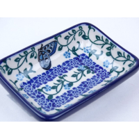 Bunzlau sushi soja/ tapas schaaltje 9,5 cm * C20-1934 vlinder *