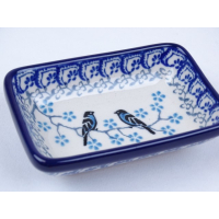 Bunzlau sushi soja/ tapas schaaltje 9,5 cm * C20-2805 vogeltjes *