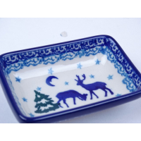 Bunzlau sushi soja/ tapas schaaltje 9,5 cm * C20-2822 rendier *