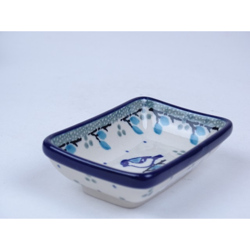 Bunzlau sushi soja/ tapas schaaltje 9,5 cm * C20-vogeltje *