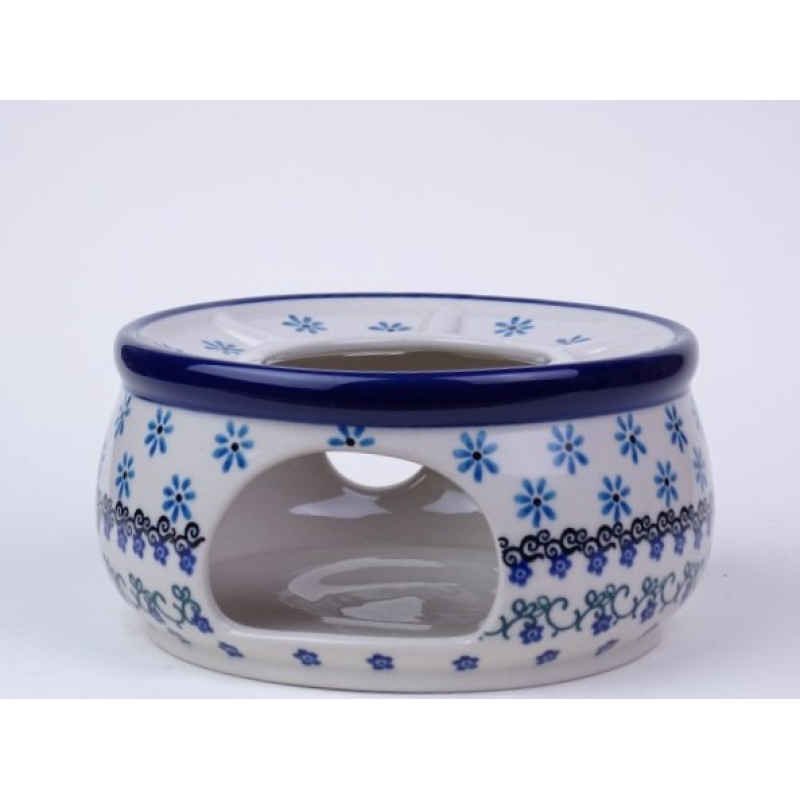 Bunzlau theelicht/ stoof 15 cm. * 63-1834 *