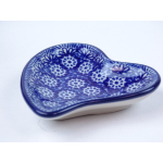 Bunzlau theetip hartje 8,5 cm. * G62-884 *