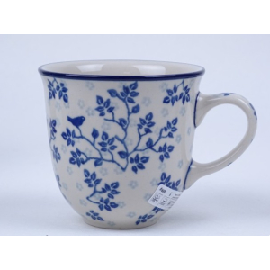 Bunzlau tulp mok  340 ml. * 824-3206 vogeltjes *