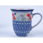 Bunzlau grote tulp mok 450 ml. * 826 -2901 klaprozen *