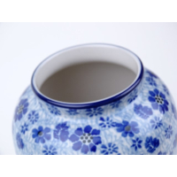 Bunzlau vaas 13,5 cm. hoog * 349-1443 libelle *