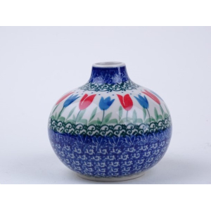 Bunzlau buikvaas 300 ml. * G16-2599 rode tulpen *