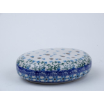 Bunzlau droogbloem vaasje 14 cm breed. * G12-1820 *