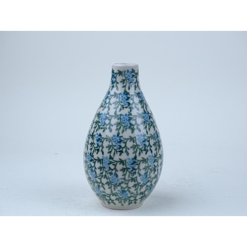 Bunzlau vaas druppel 12,5 cm.  * G17-2859 *