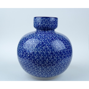 Bunzlau grote vaas 20 cm.  * 28-2396 *