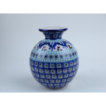 Bunzlau bol vaasje 12 cm. hoog * D16-1026 *