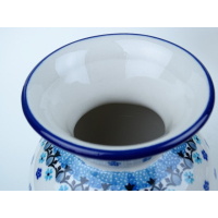 Bunzlau vaasje 14 cm. hoog * 96-1984 *