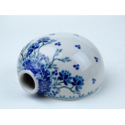 Bunzlau vaasje voor aan de muur 9 cm.  * G10-2524 *