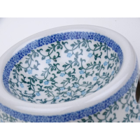 Bunzlau voerbak 18 cm. klein * 524- 1822 *