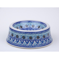 Bunzlau voerbak 18 cm. klein * 524- 2187 *