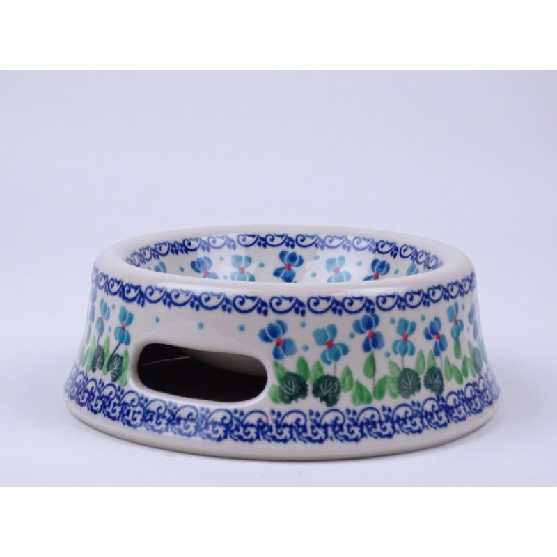 Bunzlau voerbak 18 cm. klein  * 524-2668 *