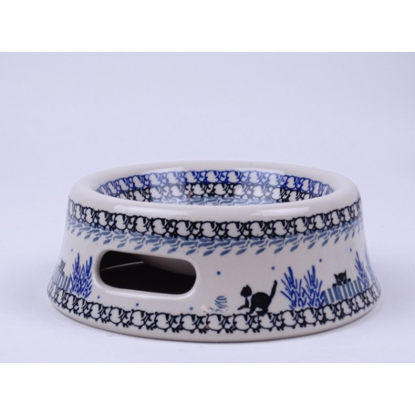 Bunzlau voerbak 18 cm. * 524-2827 poesjes *