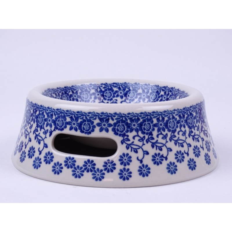 Bunzlau dieren voerbak 21 cm.  groot * 525-2766 *