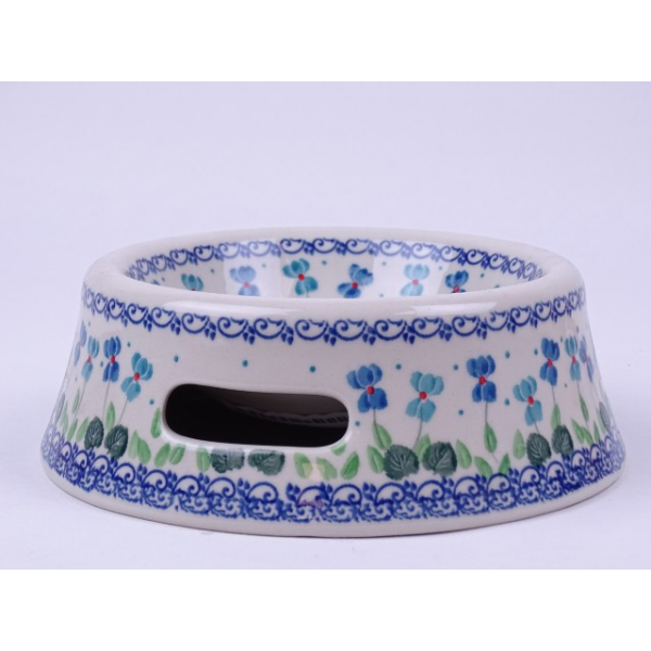 Bunzlau voerbak 21 cm. groot * 525-2668 *