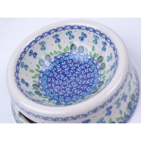 Bunzlau voerbak 21 cm. groot * 525-2668 *