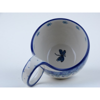 Bunzlau waterscoop/ soepkom  400 ml.  * 845-1944 libelle *