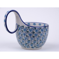 Bunzlau waterscoop/ soepkom  400 ml.  * 845-2162 *