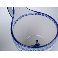 Bunzlau waterscoop/ soepkom 400 ml. * 845-2597 kippen *