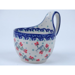 Bunzlau waterscoop/ soepkom  400 ml.  * 845-3229 vogeltjes *