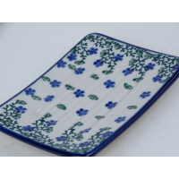 Bunzlau zeepschaaltje plat  * A97-1979 *