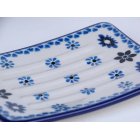 Bunzlau zeepschaaltje plat * A97- 1827 *