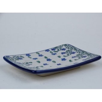 Bunzlau zeepschaaltje plat  * A97-1979 *