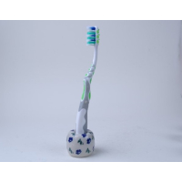 Bunzlau tandenborstel / pennen blokje 4,5 cm. * F43-1823 *