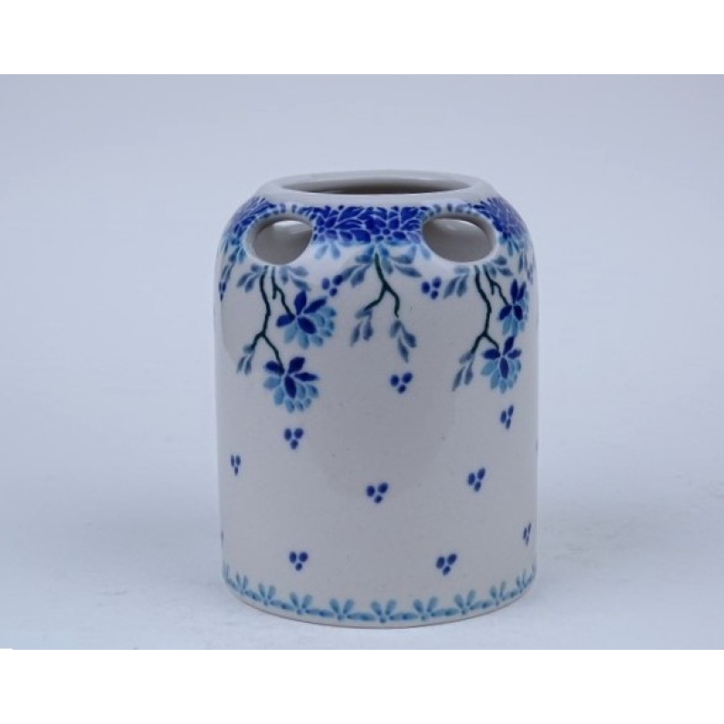 Bunzlau tandenborstel/ make-up pot * 575-2524 *