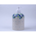 Bunzlau zeeppompje 300 ml.  * 573-2339 viooltjes *